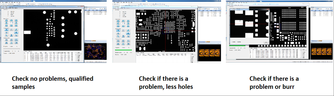 Laser steel mesh inspection machine inspection results Laser steel mesh inspection machine inspection results