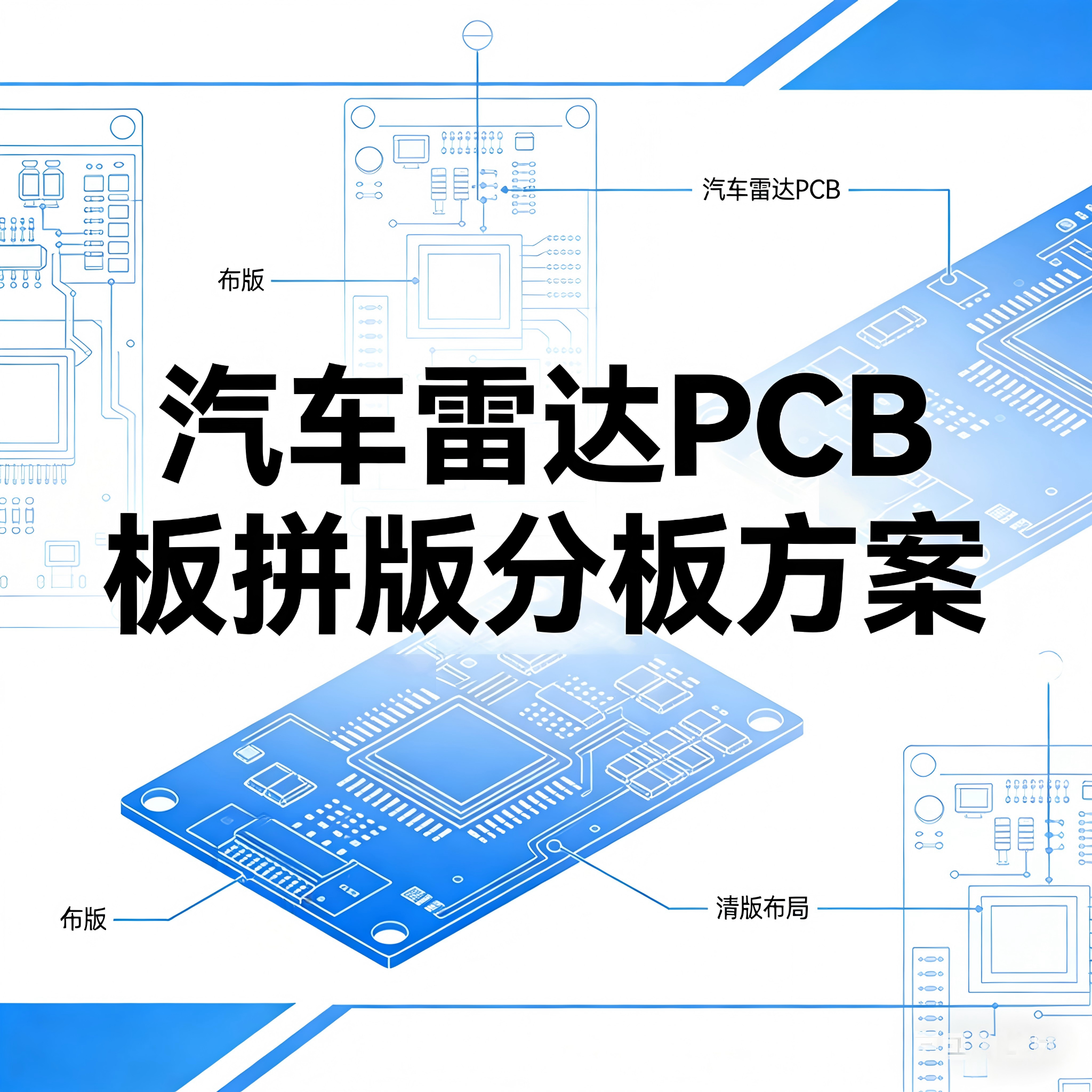 Automotive Radar PCB Panel and Depaneling Solution