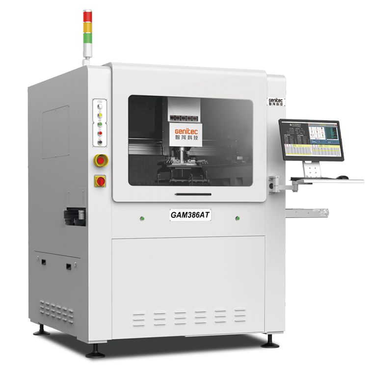 In-Line Automatic PCB Bottom Router Machine GAM386AT