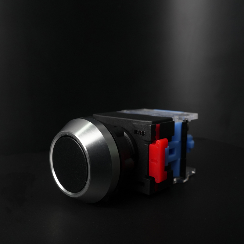 玄色平头按钮 LASO-K-10